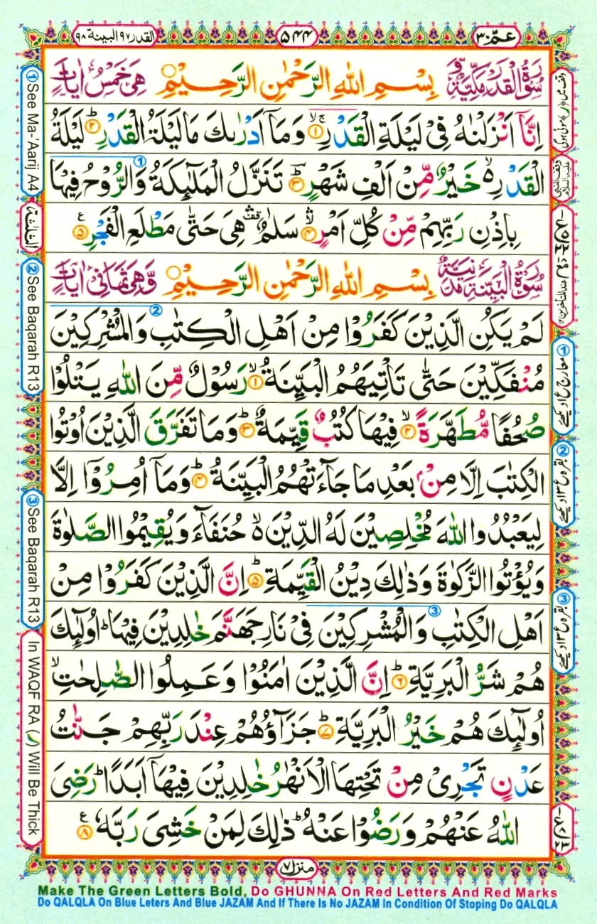 Surah Bayyinah Full