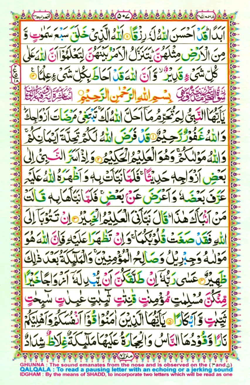 Surah At Talaq | E-Online Quran