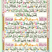 Surah Az Zalzalah 99, Surah  Al 'Adiyat 100, Surah Al Qari'ah Page 545